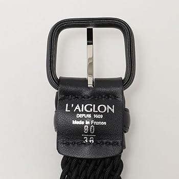 Amazon | [シップス] L'AIGLON: 手編み メッシュ ベルト オリーブ 90